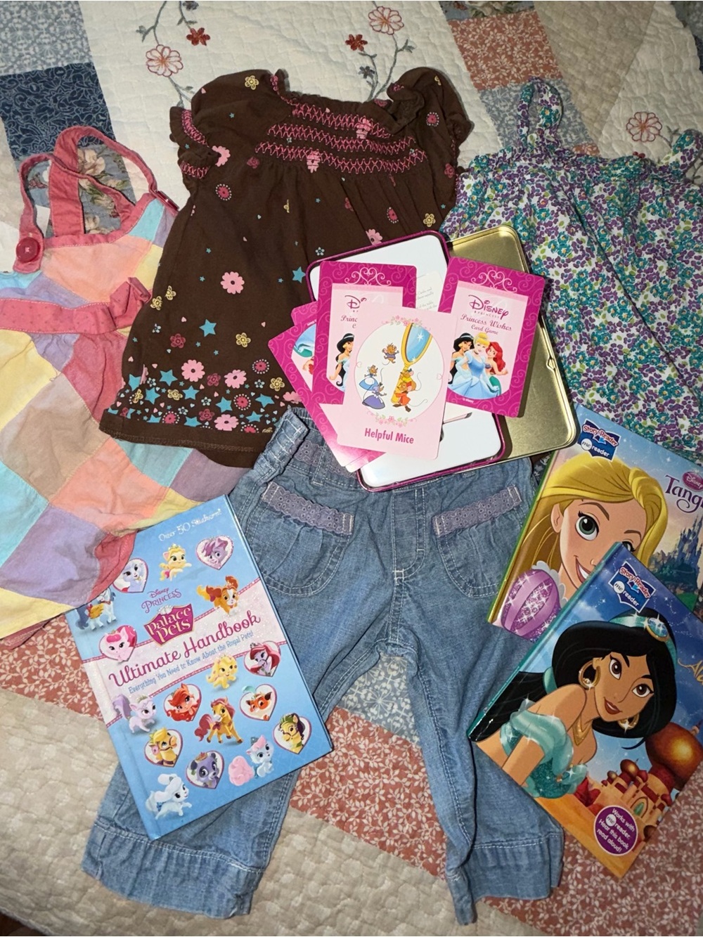 Oshkosh B’gosh v3T bundle & Cherokee floral and pastel 3top- Kids Toys & Apparel